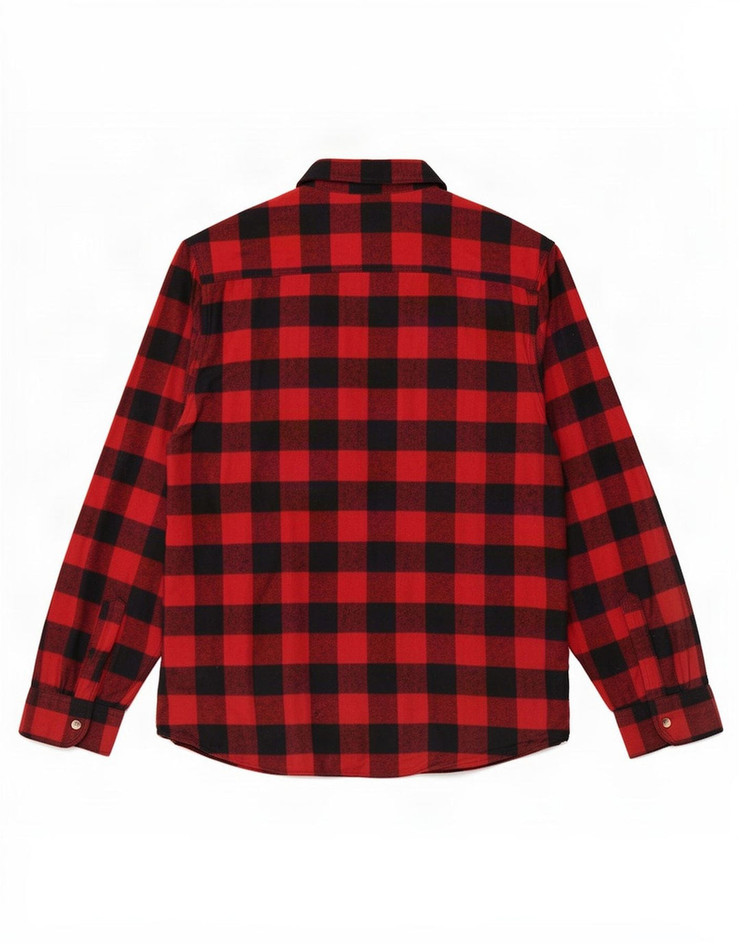 Chemise en flanelle pour homme identique XL en coton vichy rouge