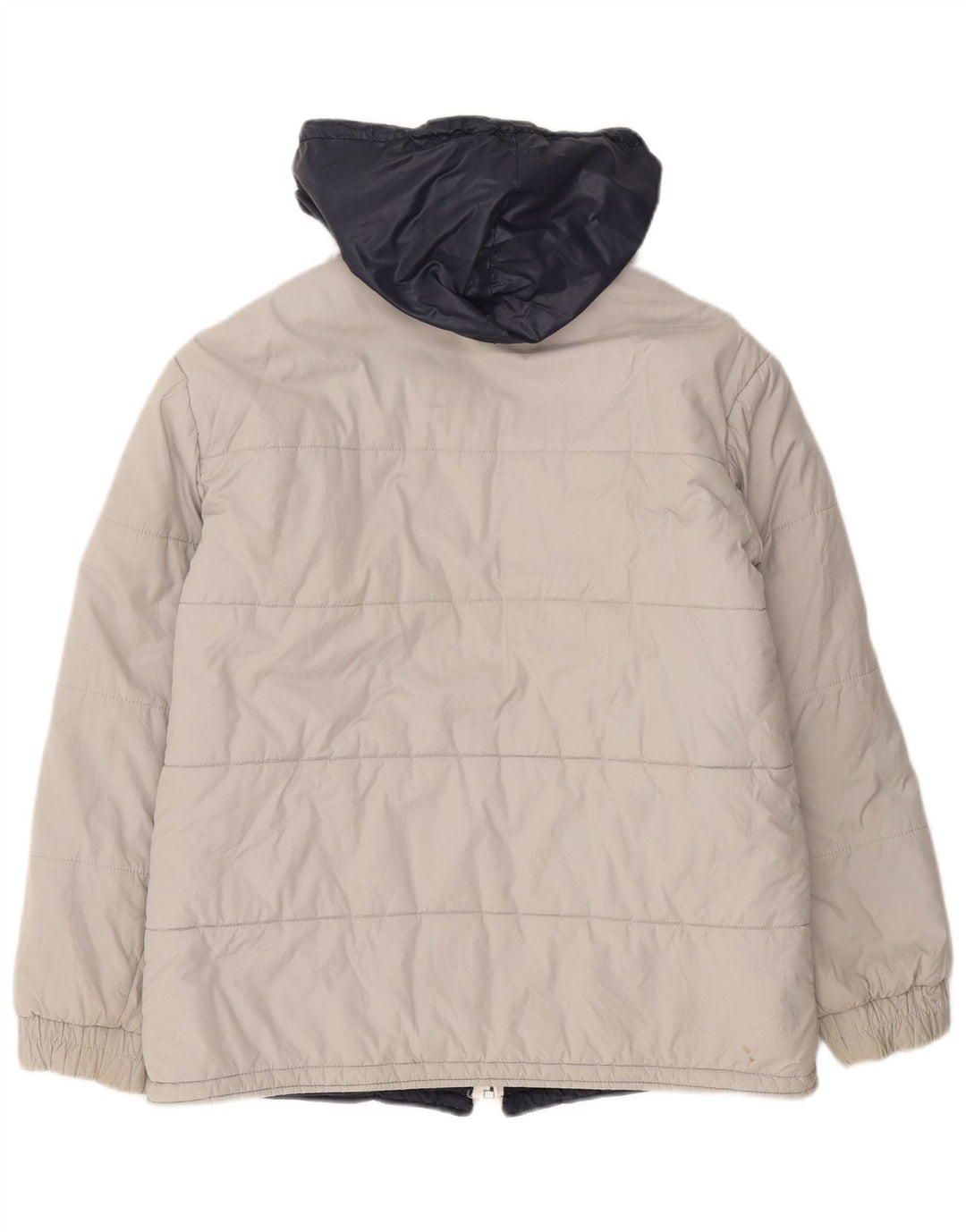Fila Veste rembourrée à capuche pour homme UK 38 Gris moyen Coton