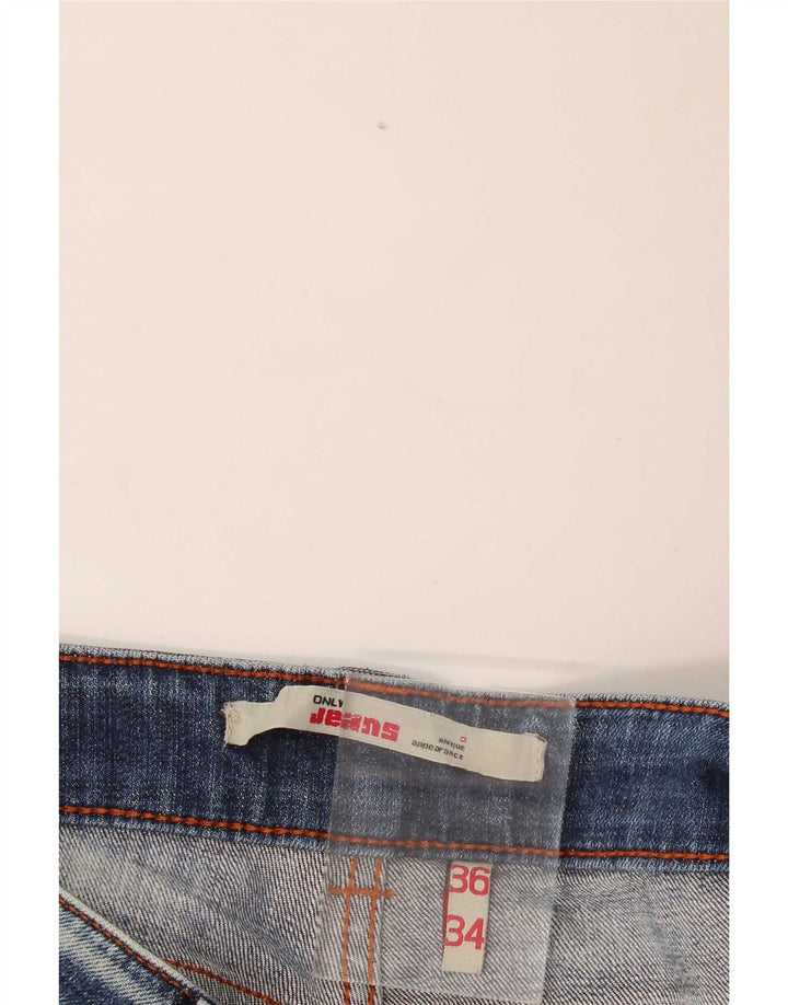 Only Jean Évasé Femme W36 L34 Bleu