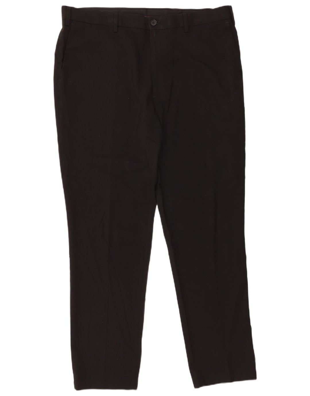 Marks & Spencer Pantalon Chino Slim Homme W38 L31 Noir Polyester