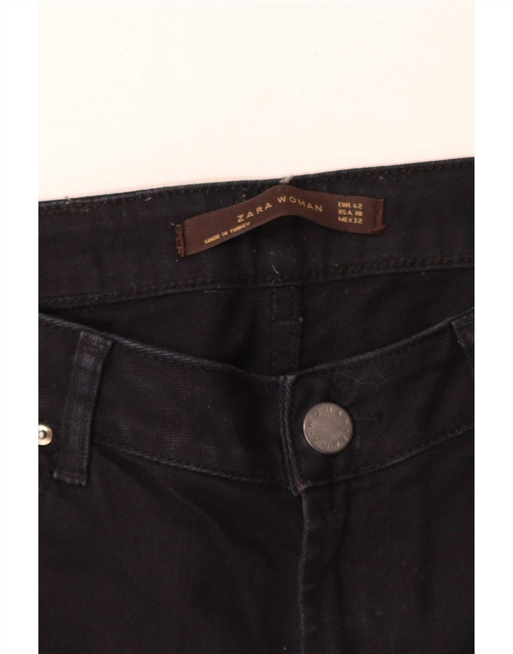 Zara Jean Slim Femme EU 42 Large W32 L34 Noir