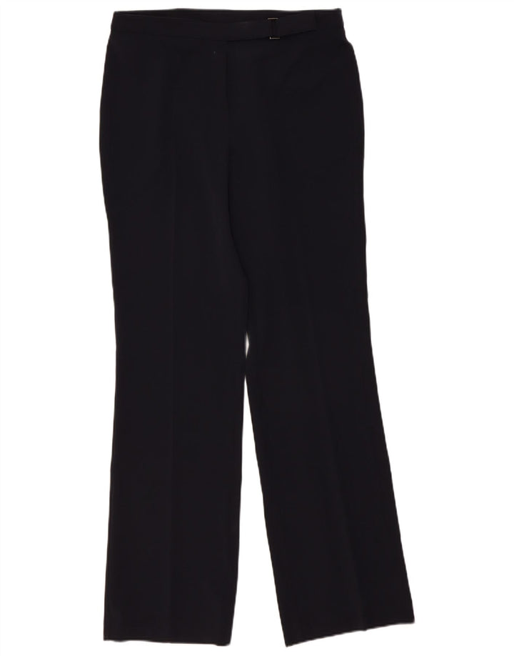 Marks & Spencer Pantalon de costume pour femme UK 12 Medium W32 L32 Bleu marine
