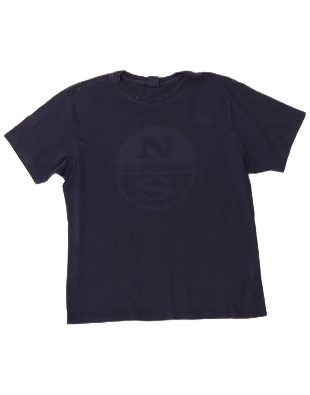 NORTH SAILS T-Shirt Graphique Homme Bleu Marine Moyen Coton