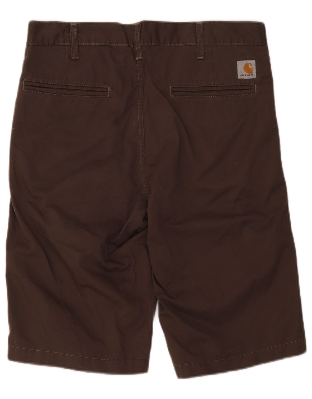 Carhartt Short Chino Regular Homme W32 Marron Moyen Polyester