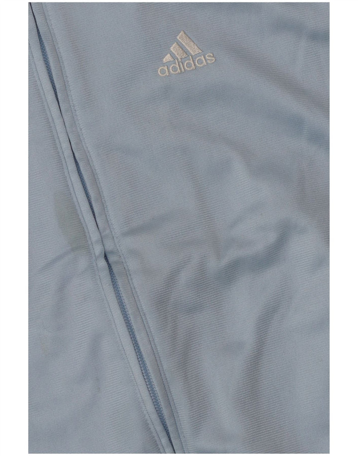 Adidas Veste de Survêtement Garçon 13-14 Ans Bleu Colorblock Polyester