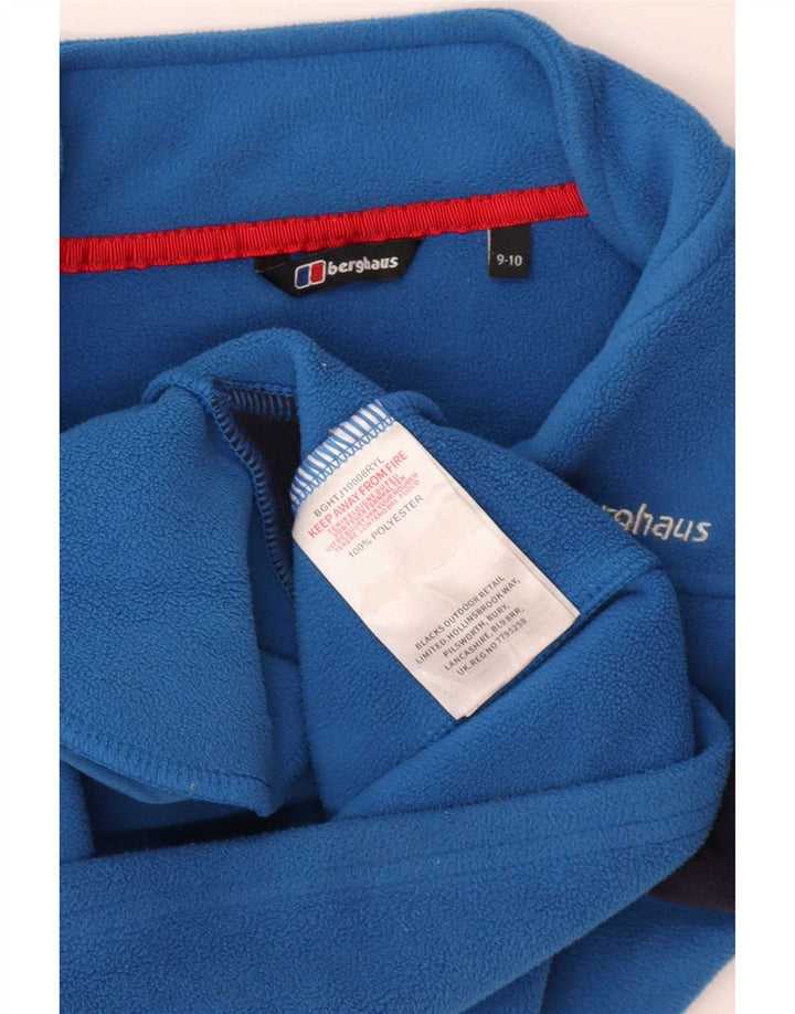 Berghaus Veste Polaire Garçon 9-10 ans Bleu Colorblock Polyester