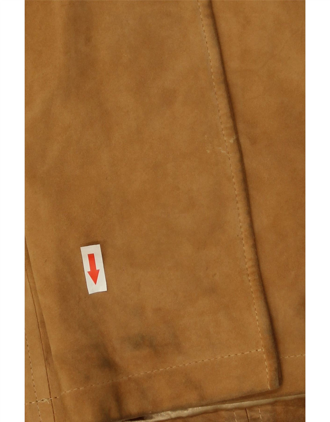 Ombraluce Veste en Daim Homme IT 46 Grand Cuir Marron