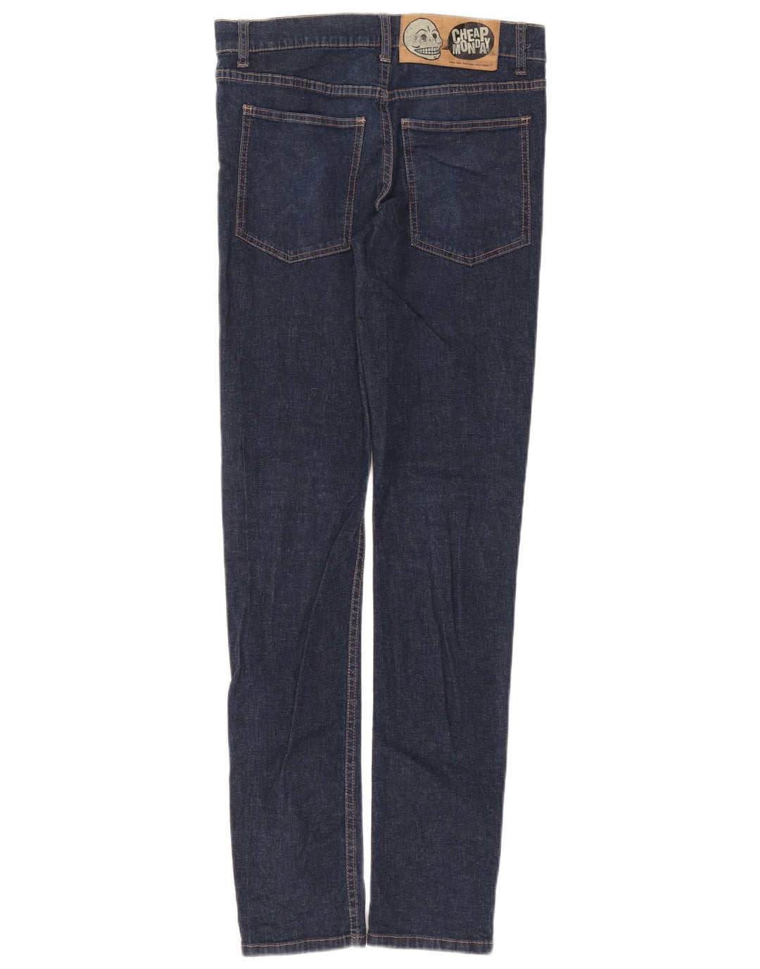 Cheap Monday Jean Slim Femme W30 L34 Bleu Marine Coton