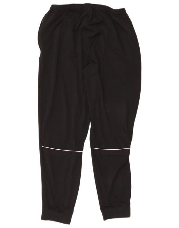 Nike Pantalon de survêtement Dri Fit pour femme UK 14 Large Noir Polyester