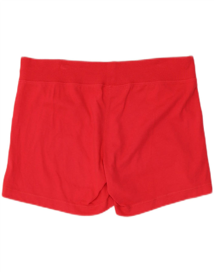 CHAMPION Short de sport Heritage Classics pour femme UK 14 Coton rouge moyen