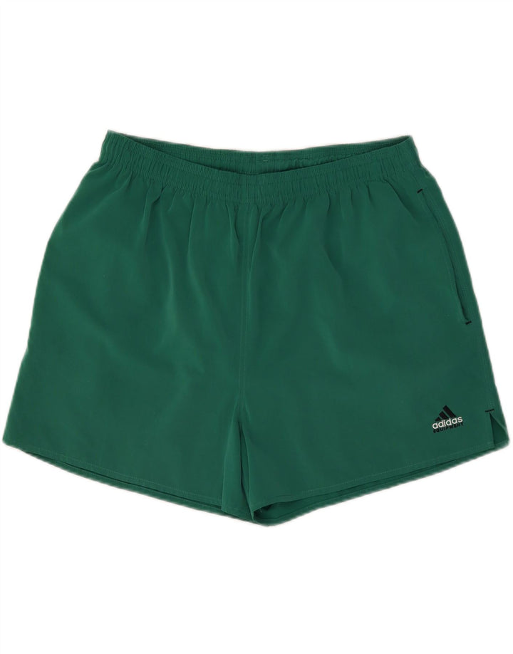 Adidas Short de sport pour homme UK 40 Vert moyen Polyester