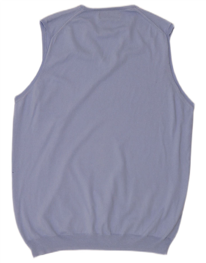 Zara Débardeur Gilet Homme XL Bleu
