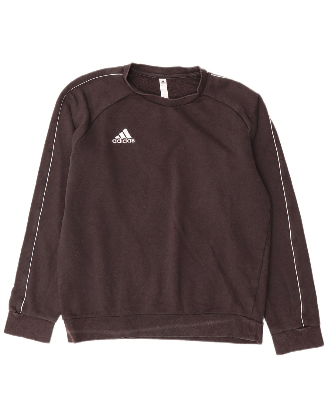 Adidas Sweat-shirt pour homme en coton noir moyen