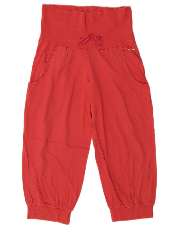 CHAMPION Pantalon de survêtement pour femme Joggers UK 8 Small Rouge