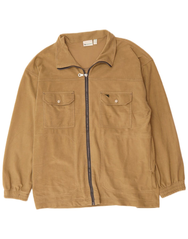Diadora Veste de survêtement pour homme UK 44 XL Beige