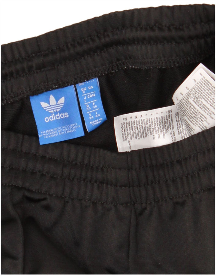 ADIDAS Pantalon de survêtement pour femme UK 8 Small Noir Polyester