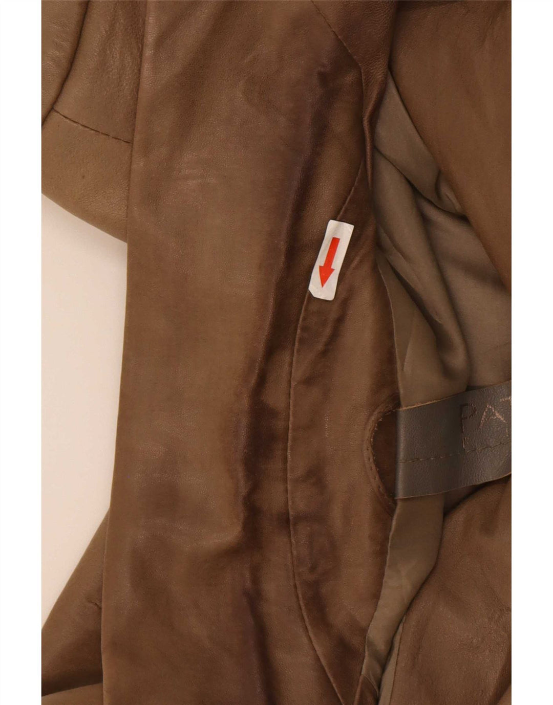 Patrizia Pepe Veste blazer en cuir à 2 boutons pour femme IT 44 Marron moyen
