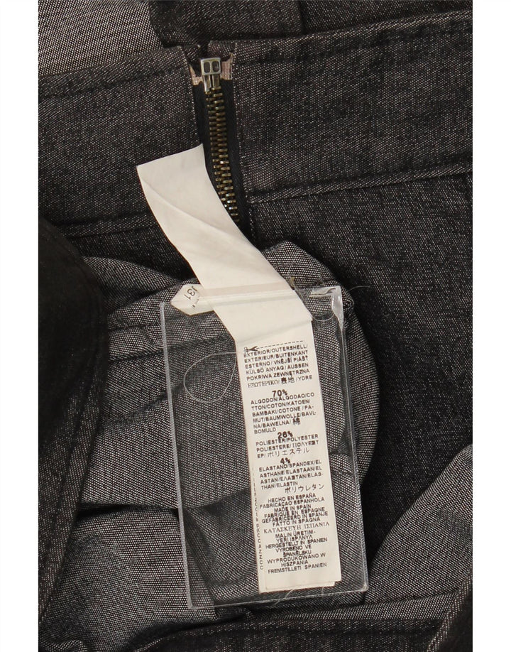 VINTAGE Veste en jean homme UK 36 Petit coton gris