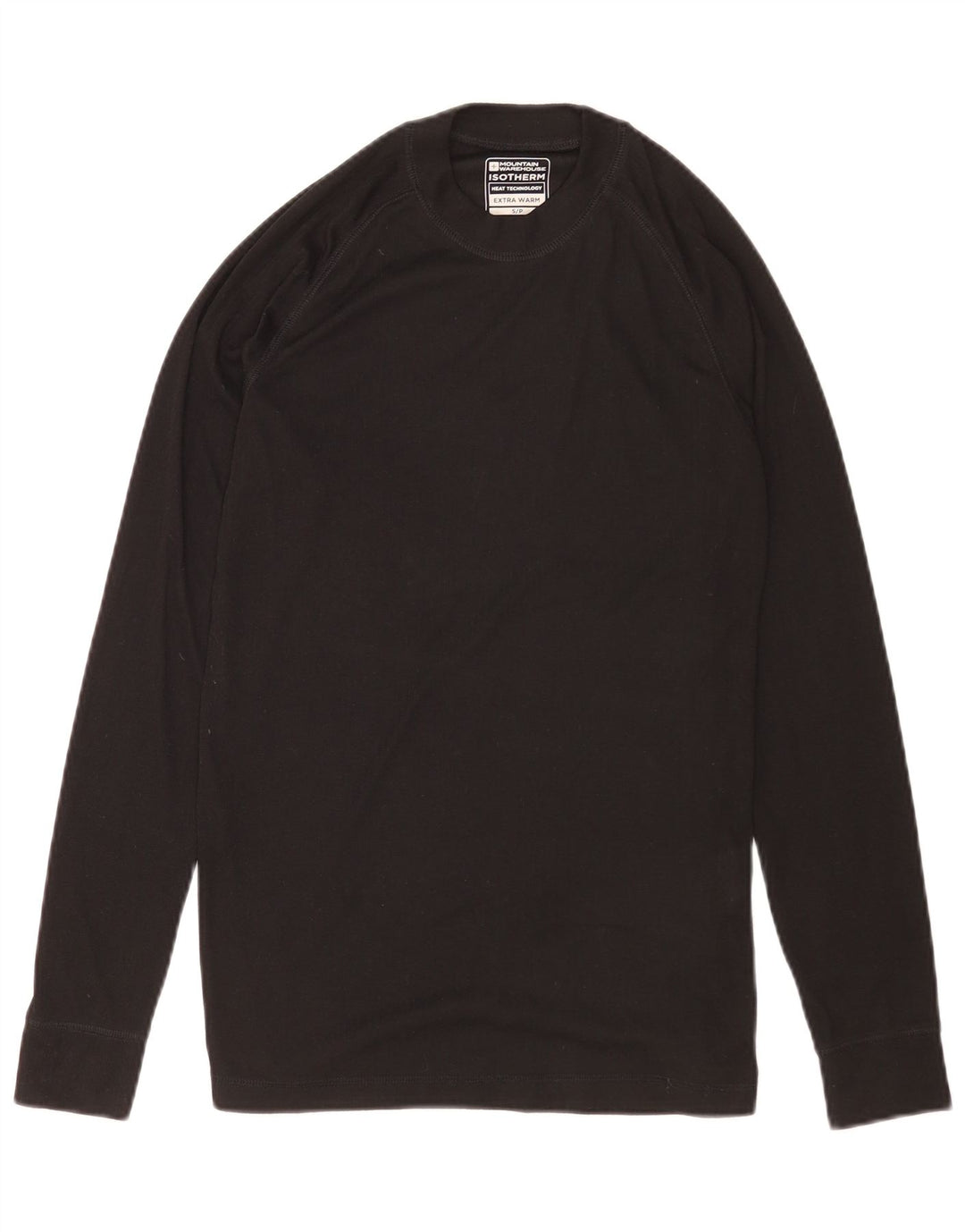 Mountain Warehouse Haut à manches longues pour homme en polyester noir Taille S