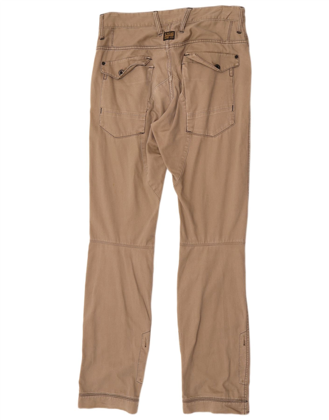 G-Star Pantalon Cargo Droit Homme W32 L36 Coton Beige