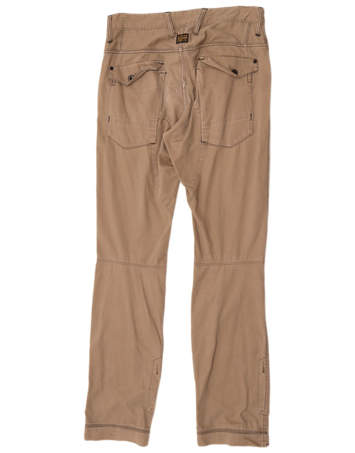 G-Star Pantalon Cargo Droit Homme W32 L36 Coton Beige
