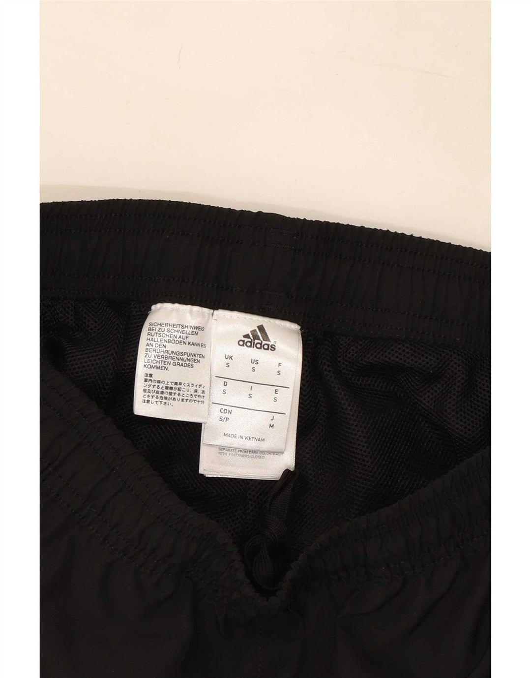 Adidas Pantalon de survêtement pour homme Pantalon de jogging Petit Noir Polyester