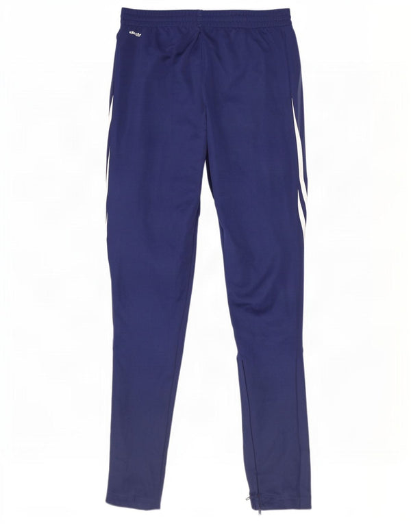 Adidas Pantalon de survêtement Climalite pour homme Large Bleu marine Polyester