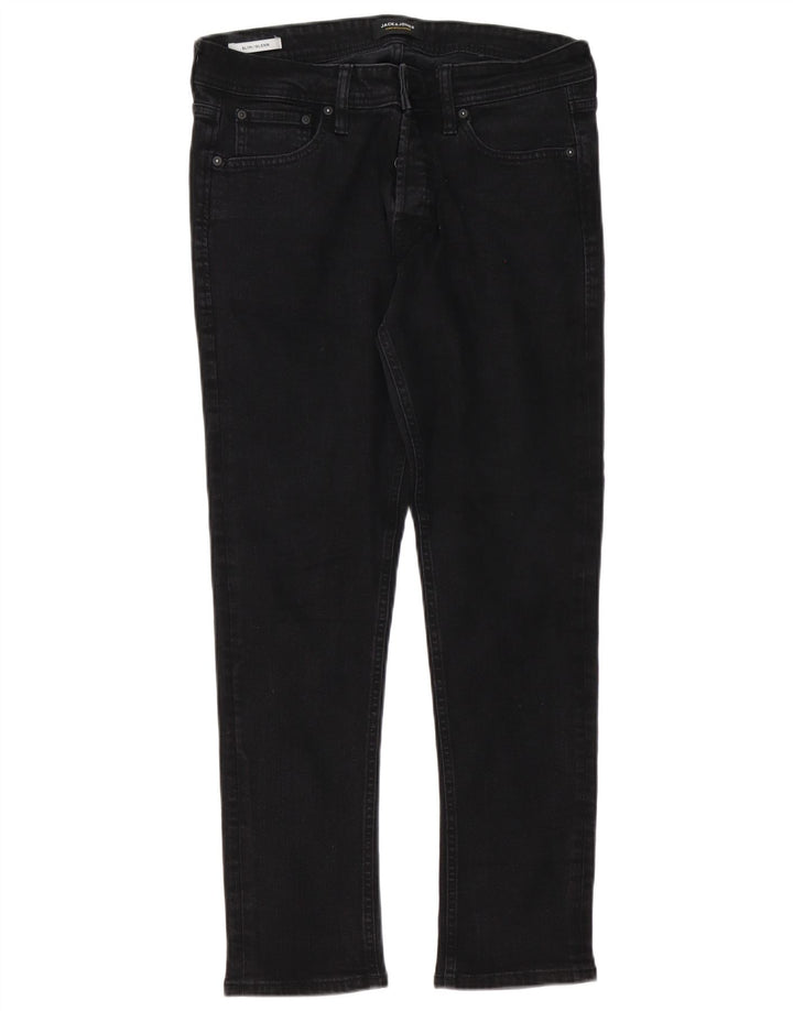 Jack & Jones Jean Slim GLENN W34 L30 Homme Noir Coton