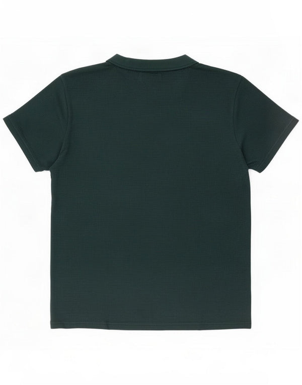 Crew Clothing T-shirt pour homme en coton vert moyen