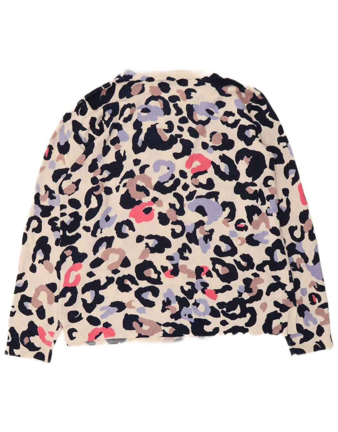 Marks & Spencer Pull ras du cou pour femme UK 14 Large Multicolore
