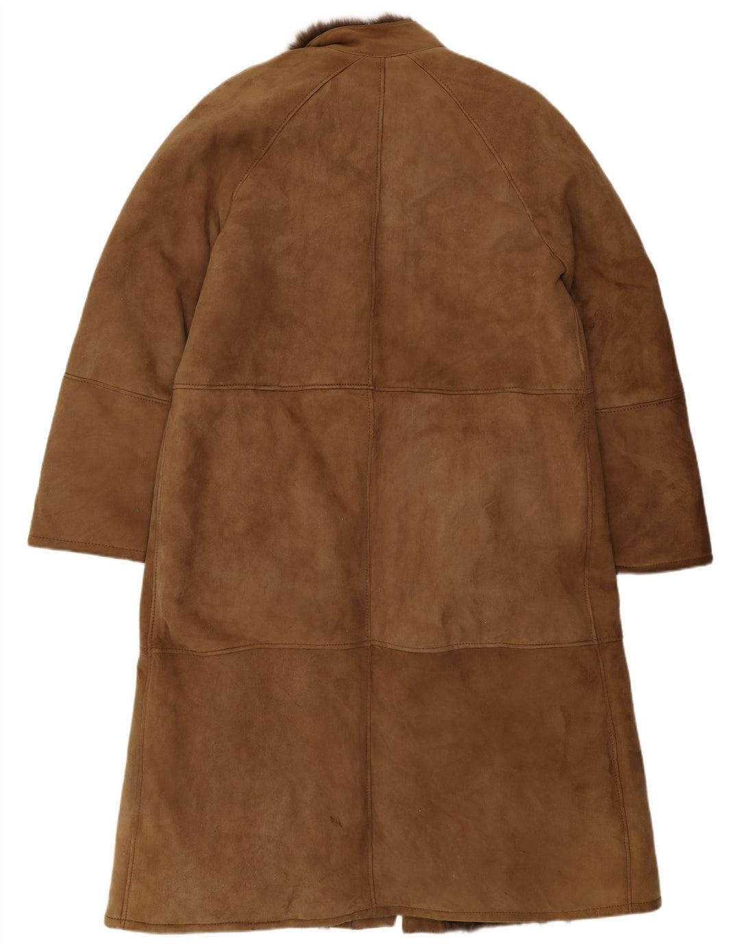 Shearling Manteau en peau de mouton pour femme IT 48 XL Marron Shearling