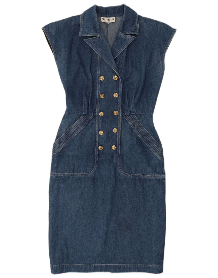 Privilegio Robe en jean pour femme UK 44 Bleu moyen