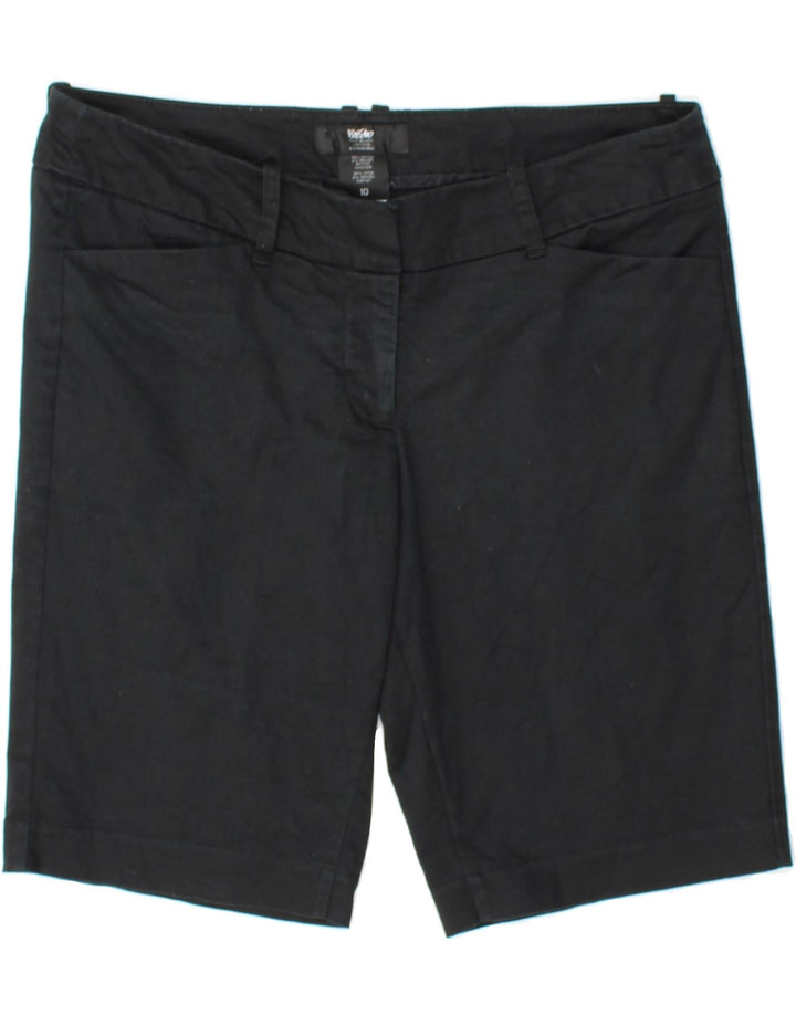 MOSSIMO Womens Casual Shorts US 10 Large W32  Black Cotton Vintage Mossimo and Second-Hand Mossimo from Messina Hembry 