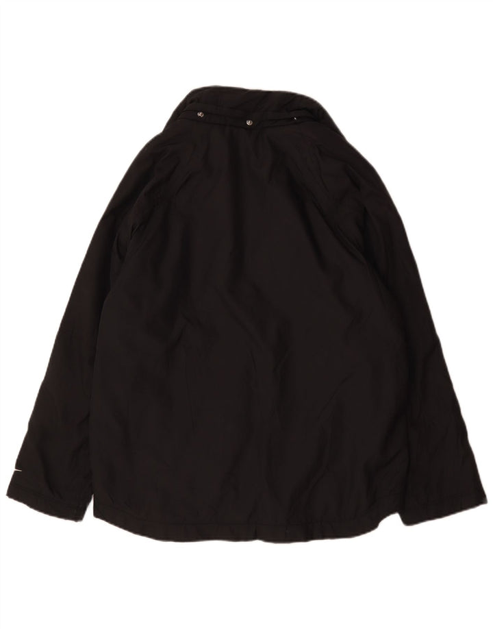 Veste coupe-vent graphique Nike pour garçons 12-13 ans Large Noir Nylon