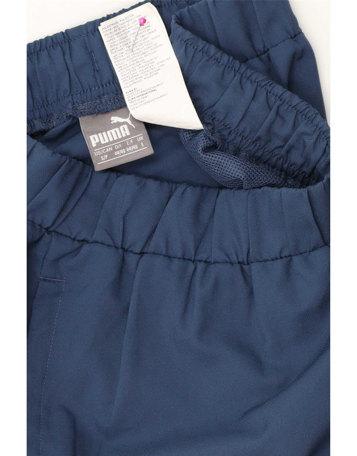 Puma Short de sport graphique homme petit bleu marine polyester