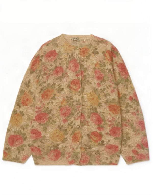 Oris Cardigan Femme Pull IT 48 XL Multicolore Floral