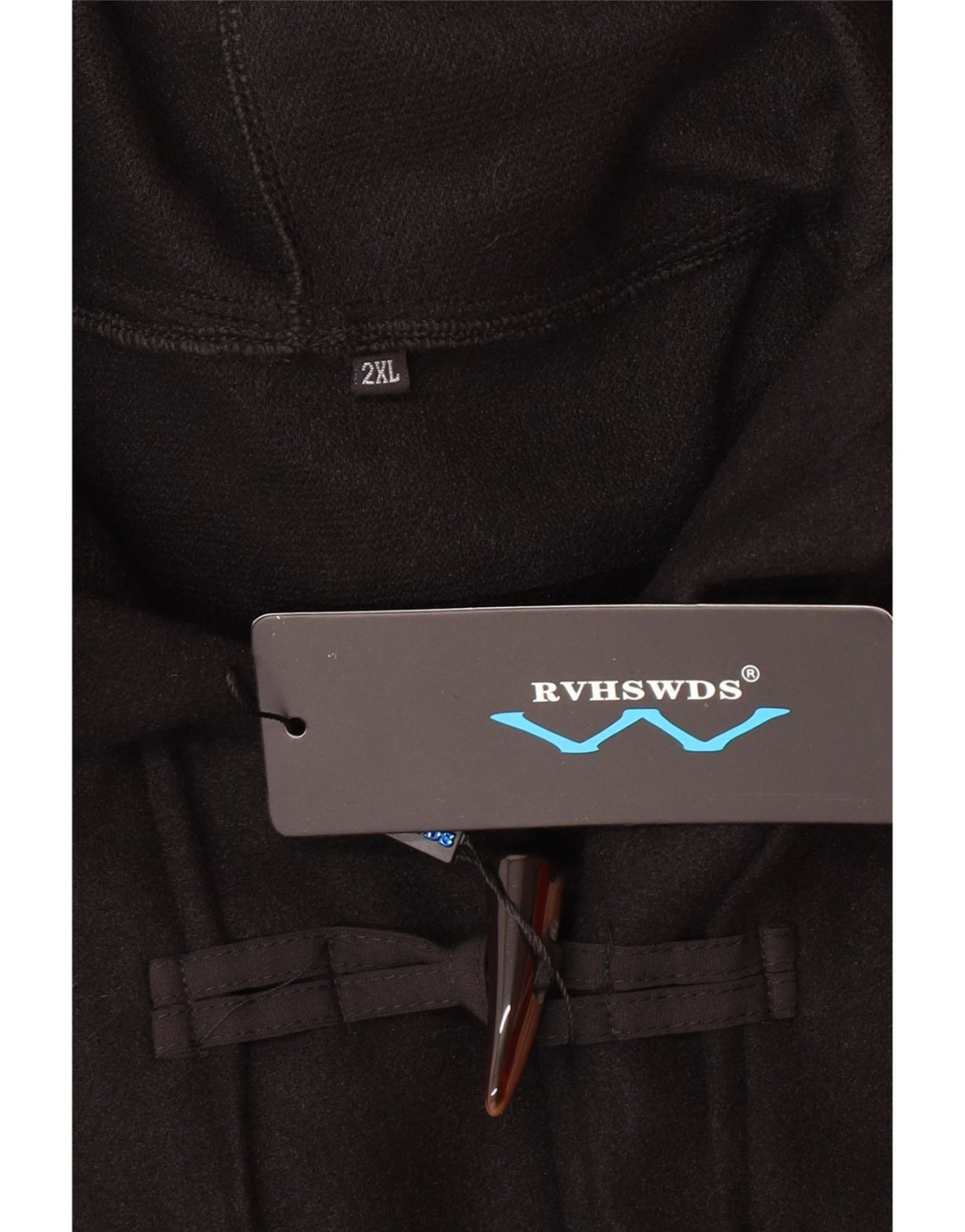 Duffle-coat à capuche pour femme UK 20 2XL Noir