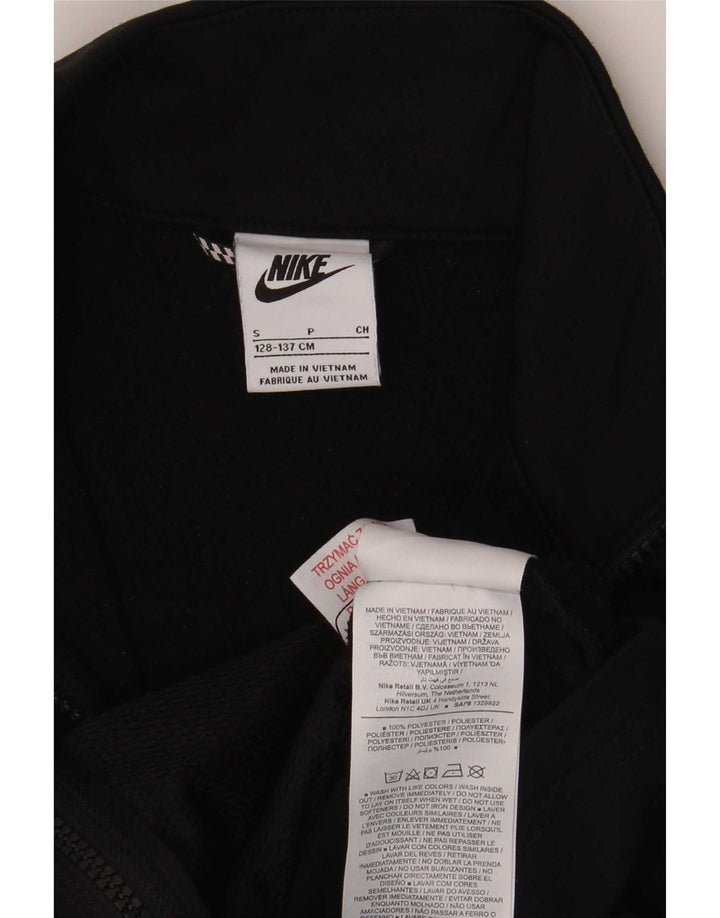 Nike Veste de survêtement graphique pour garçon 8-9 ans Petit Noir Polyester