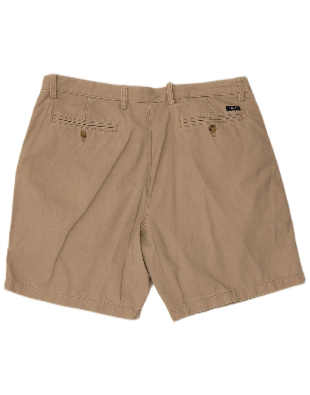 Chaps Short Chino Homme W38 XL Coton Beige