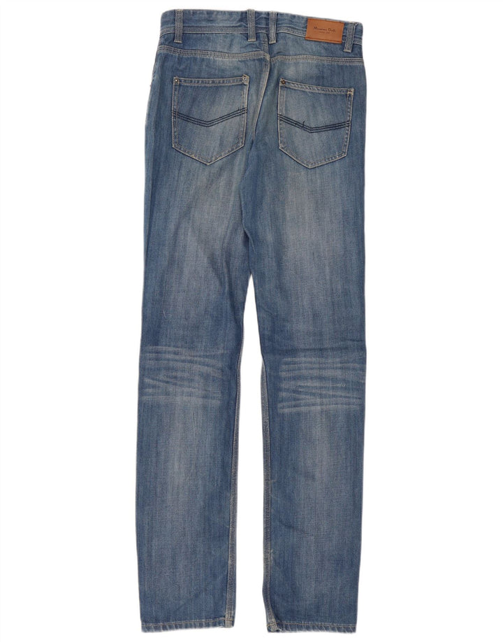 Massimo Dutti Jean droit pour garçon 13-14 ans W30 L34 Bleu