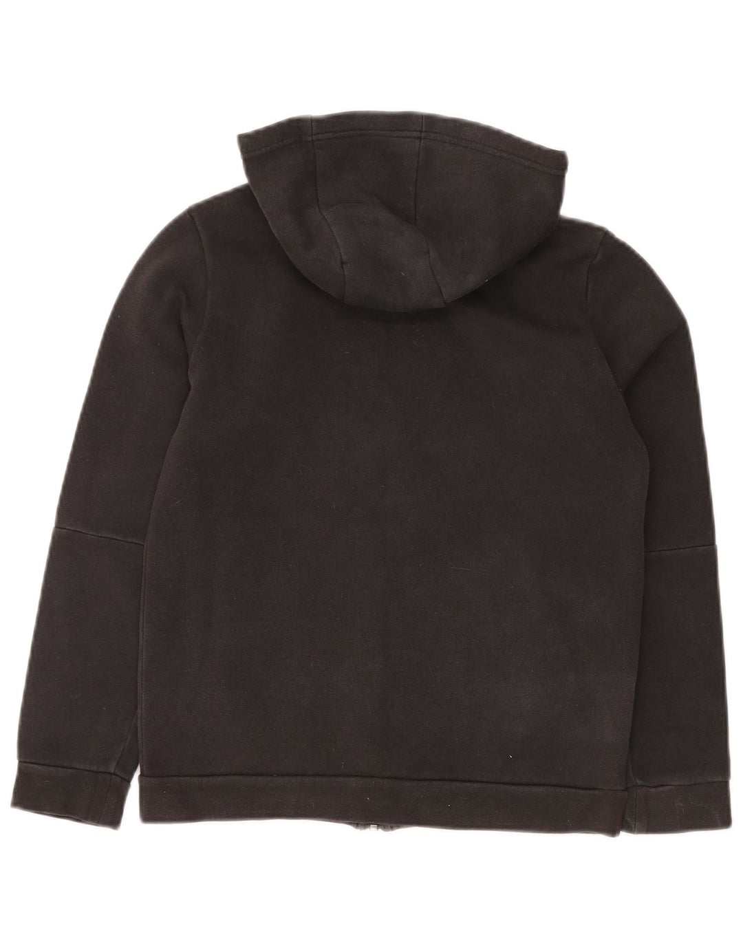 ADIDAS Pull à capuche zippé garçon 11-12 ans Noir Coton