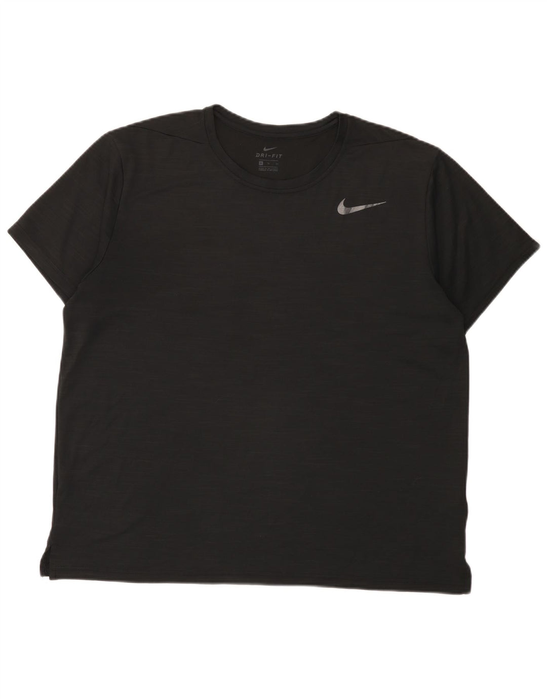 Nike T-shirt Dri Fit pour homme XL en polyester moucheté noir