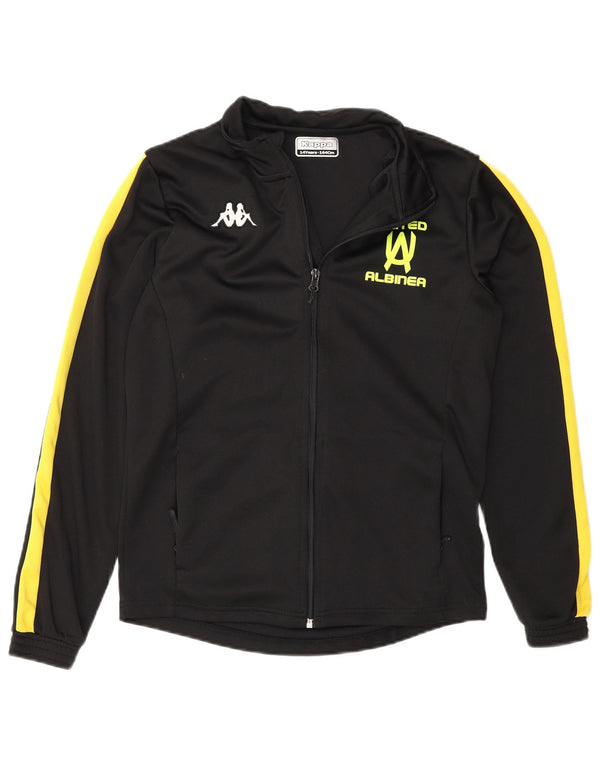 Kappa Veste de Survêtement Garçon 13-14 Ans Noir Colorblock