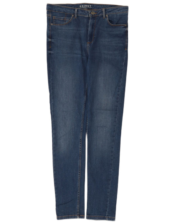 Marks & Spencer Jean skinny pour femme UK 12 Medium W32 L30 Bleu Coton