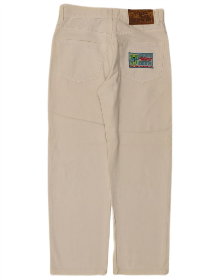 Jean droit femme Uniform W28 L26 blanc