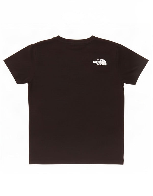 The North Face T-Shirt Graphique Garçon 11-12 ans Noir Coton