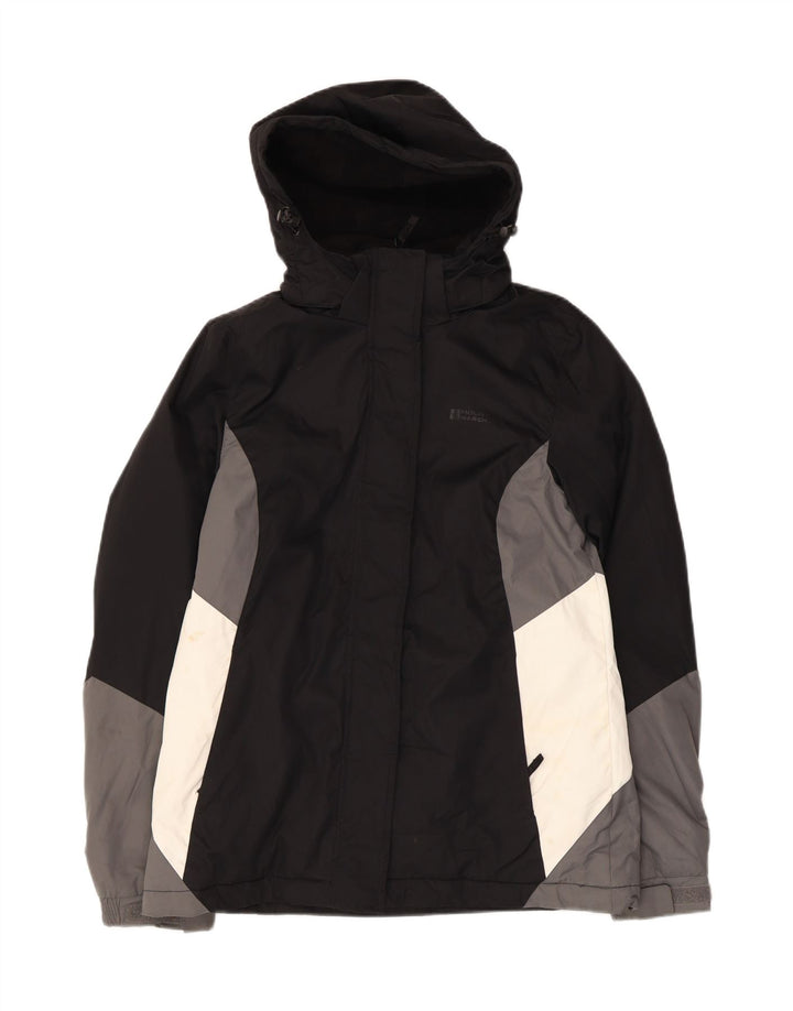 Mountain Warehouse Veste coupe-vent pour femme UK 10 Small Noir Colourblock