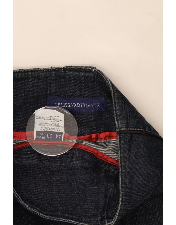 TRUSSARDI Jean Slim IT 44 Medium W28 L29 Bleu Marine Coton Femme