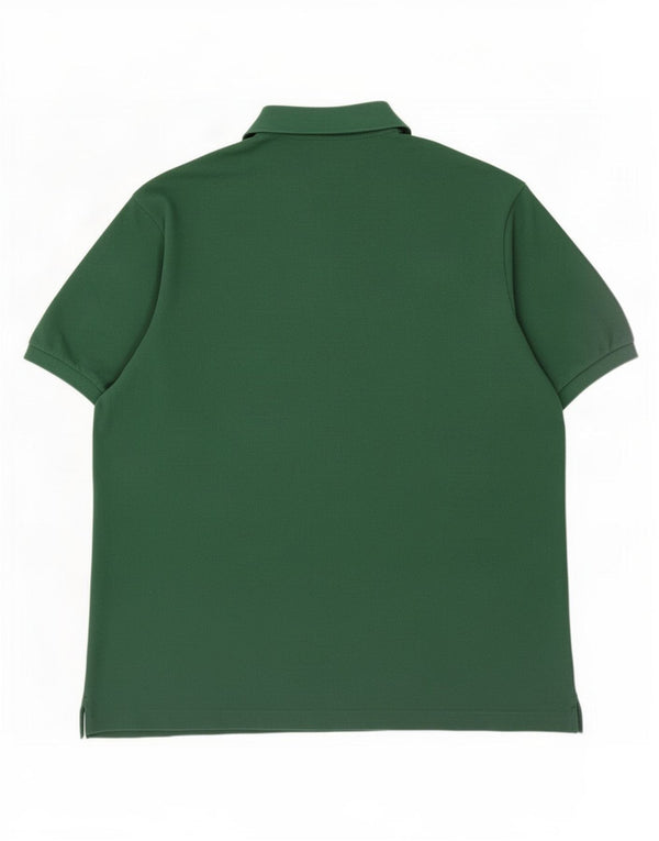 Lacoste Mens Polo Shirt Size 8 3XL Green Cotton