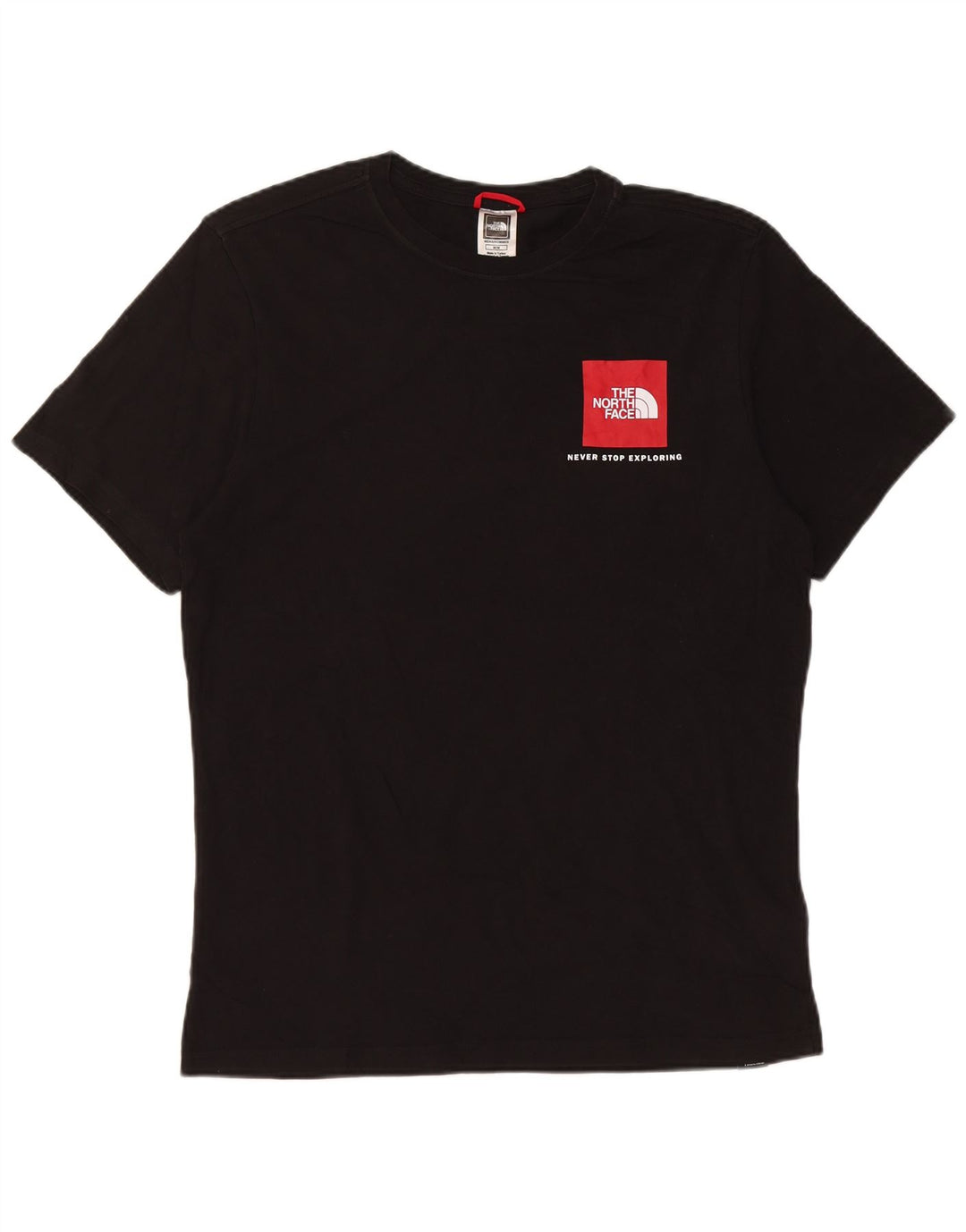 The North Face T-Shirt Homme Haut Noir Moyen Coton